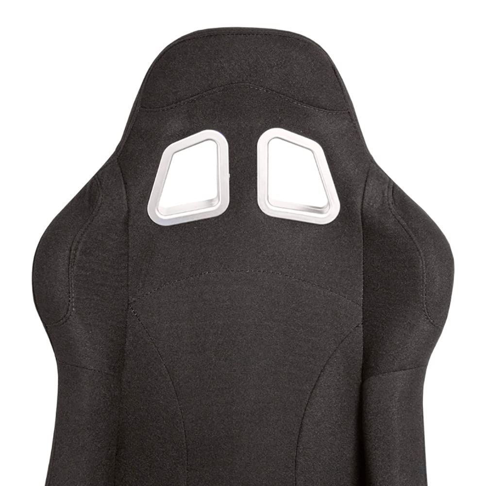 Sedile Sportivo 'BH' - Nero - Schienale Fisso - incl. Slitte