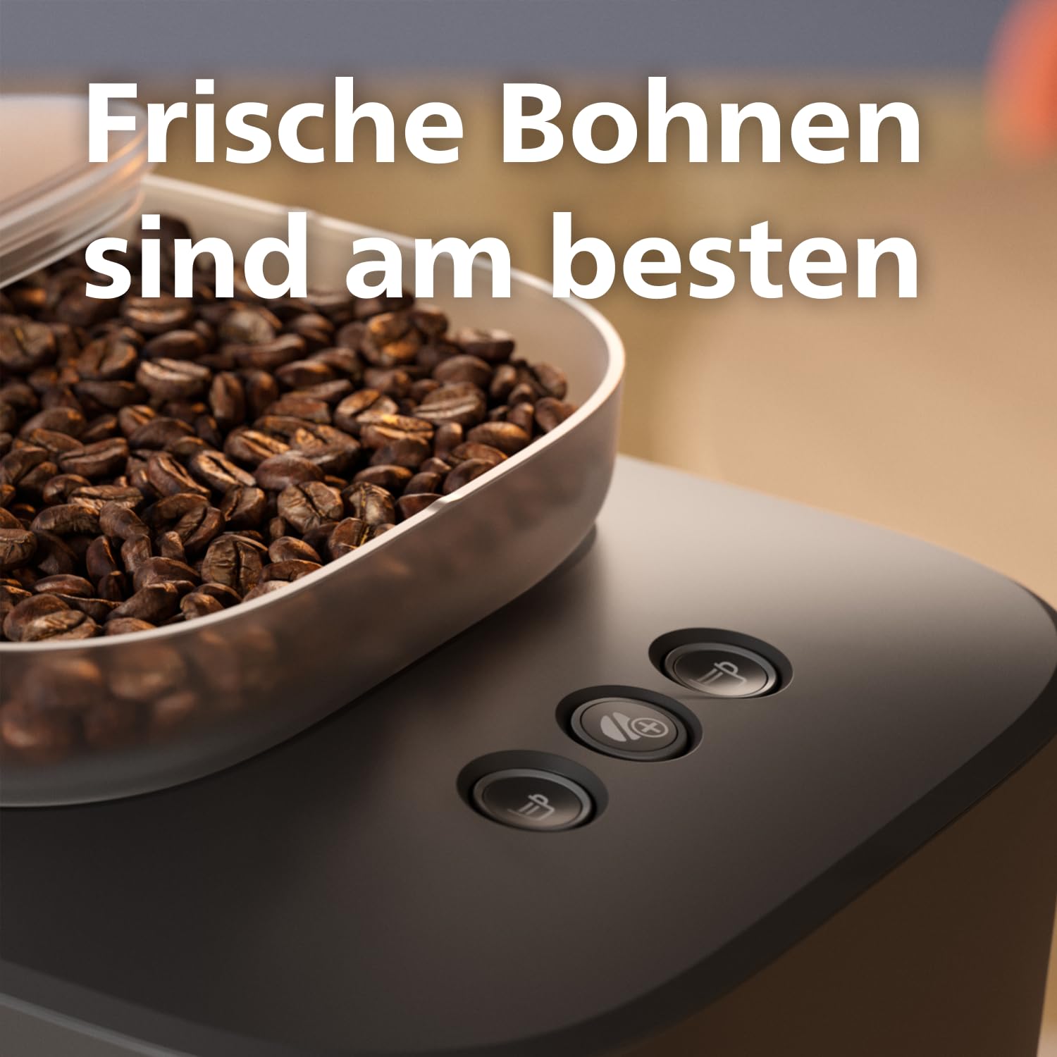 Philips Baristina Espressomaschine –Automatisches Mahlen, Tampen & Brühen, 16 Bar, Kaffeemaschine mit Mahlwerk & Siebträger, leichte Reinigung, Espresso & Café Crema, Schwarzgrau (BAR305/60)