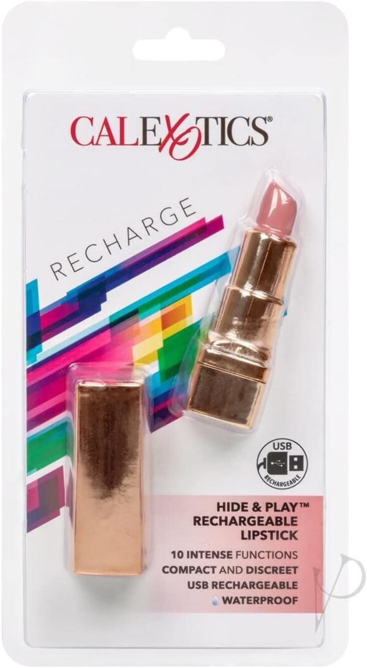 Hide and Play Rechargeable Lipstick - Purple main image 1