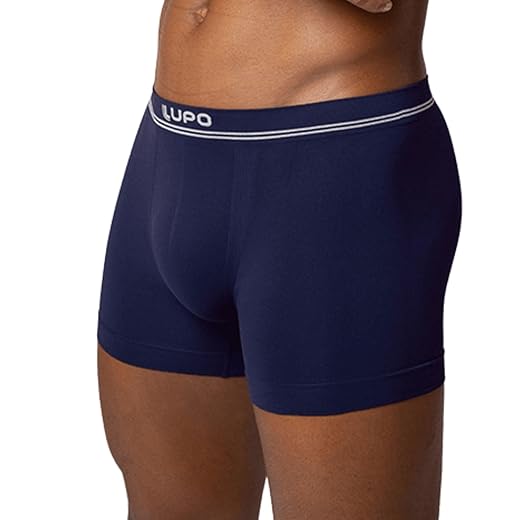 Cueca Boxer Lupo Sem Costura Microfibra Poliamida Masculina Original
