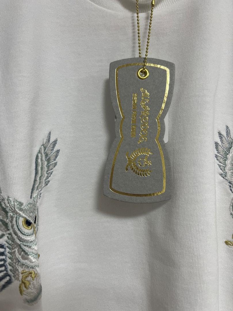 Amazon.co.jp: TAKUYA∞着用 アレフルード フクロウ柄 カットソー L  