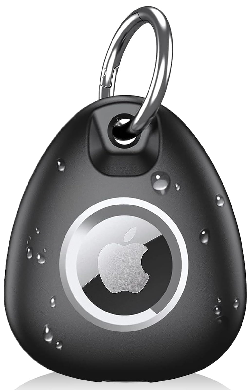 Woyinger Waterproof AirTag Case One PCS- Keychain Holder Compatible with Apple AirTag, Durable Air Tag Keychain, Secure Air Tag Holder, Protective AirTag Keychain for Keys, Pets, and Bags