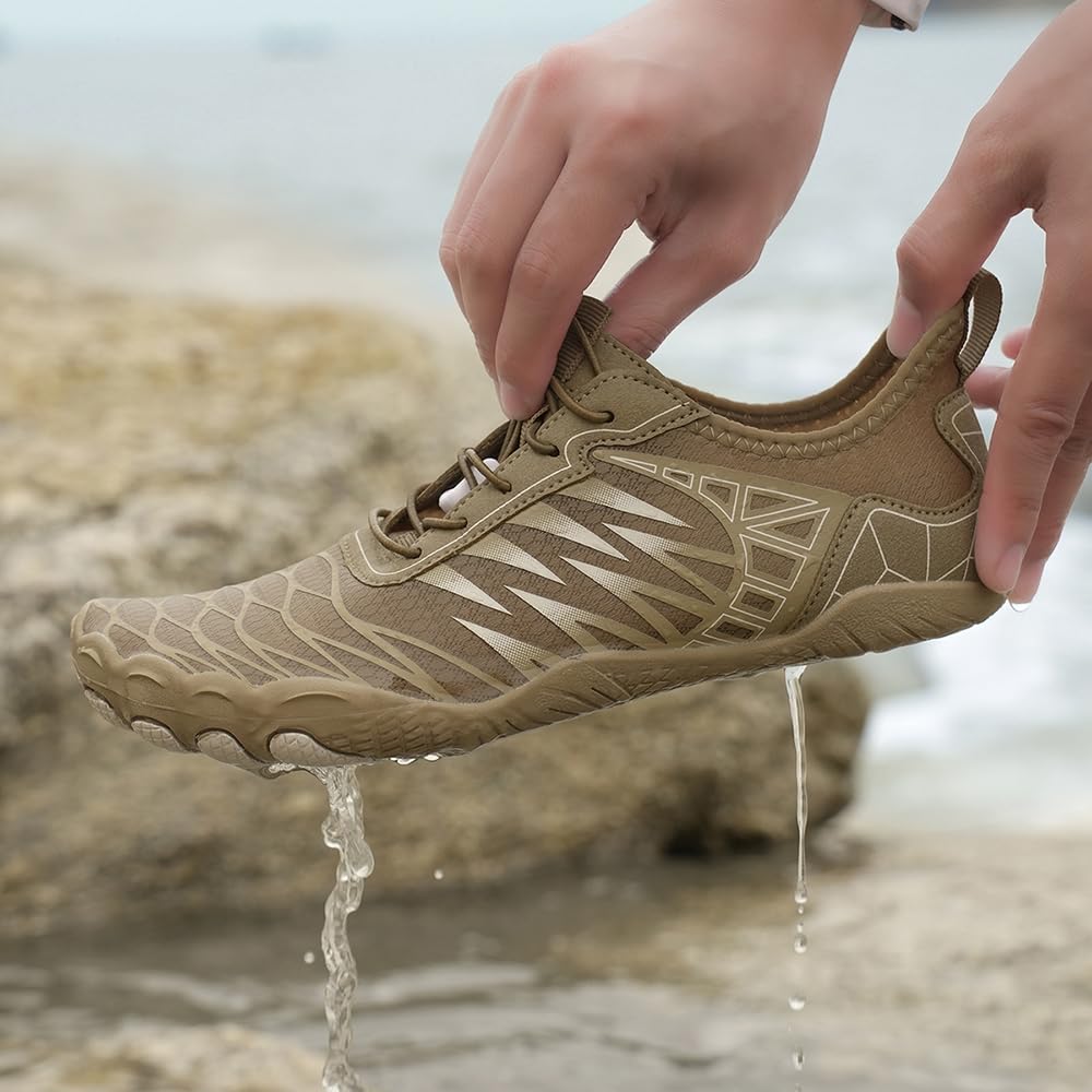 Zureto Buty do chodzenia boso dla kobiet i mężczyzn, buty uziemiające, damskie i męskie, oddychające i antypoślizgowe buty z szerokim obszarem na palce