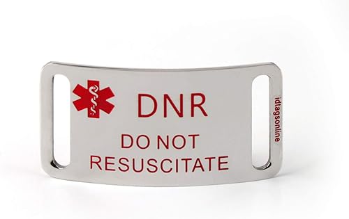 DNR Deporte Medical ID pulsera de Alerta con Lizard muñeca banda de velcro., 1 disponible en Yaxa Guatemala