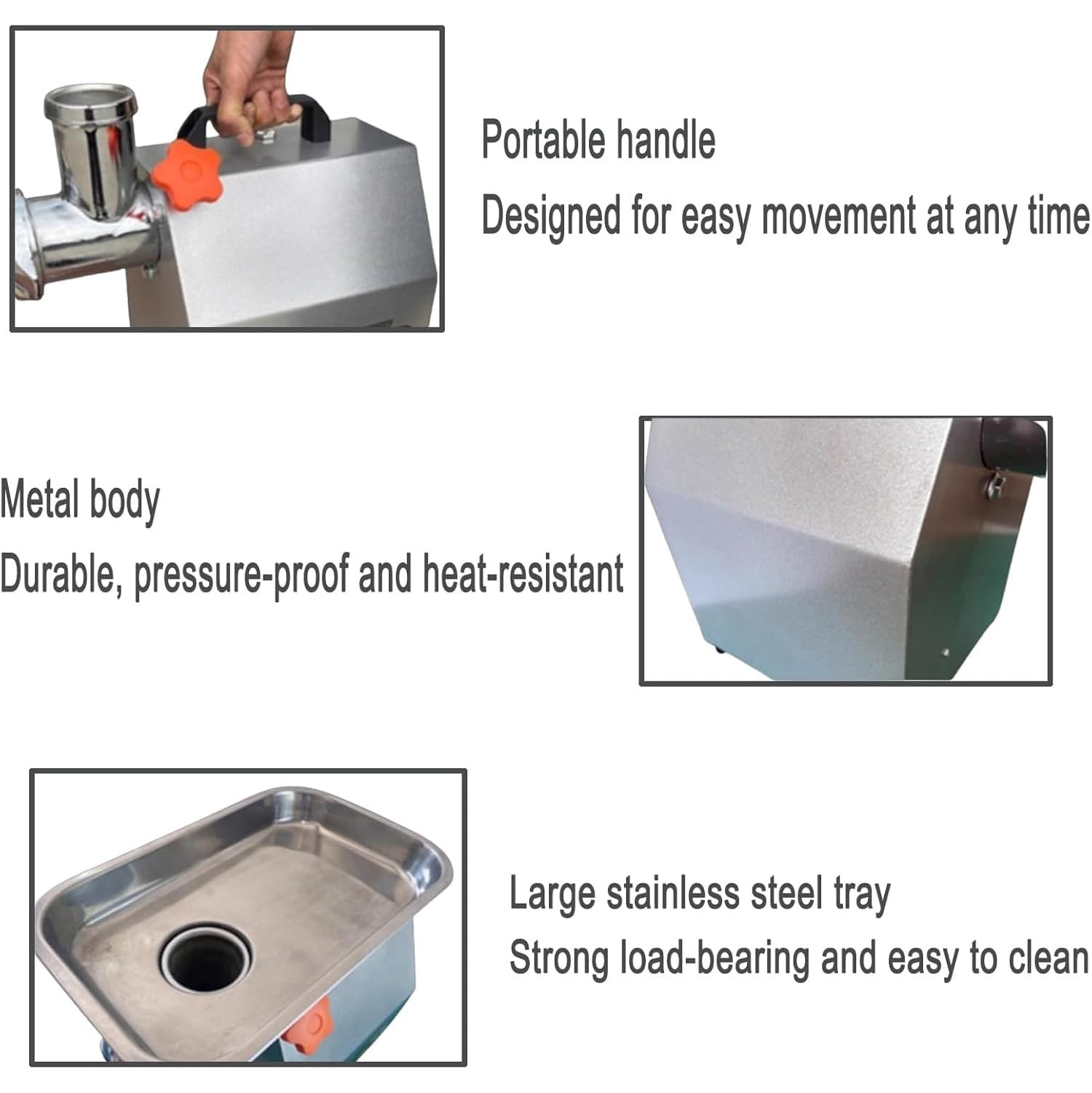900 W elektrische Tierfutter-Pelletmaschine, Tierfutter-Pelletmaschine mit vergrößertem Tablett, Futtergranulatormaschine, Vögel, Angeln, Katzenfutterhersteller, Futterpelletmühle for Katzen(7mm)