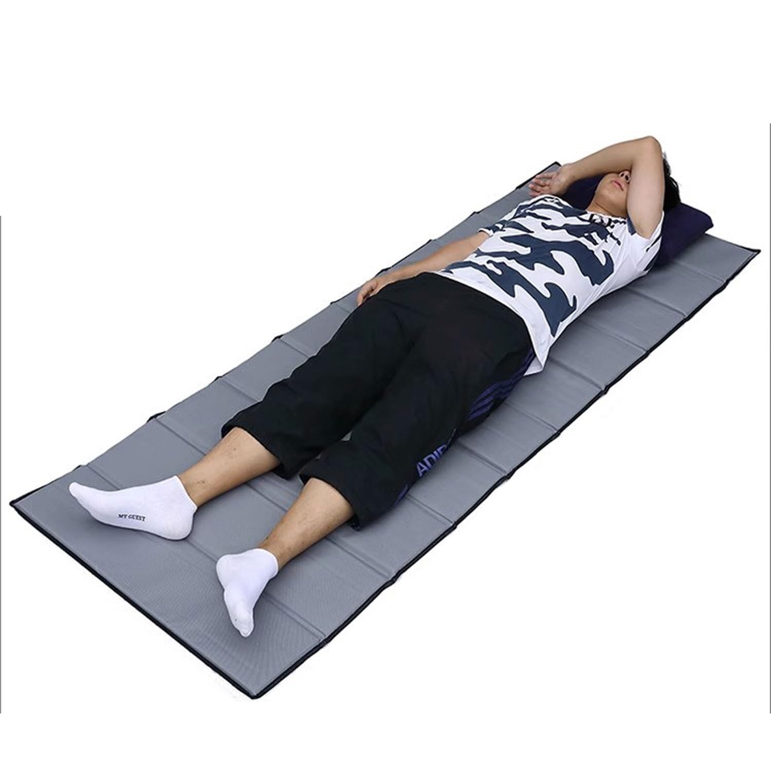 Polyester-Baumwoll Feldbett Auflage Portabel Camping Matratze Mehrzweck Matratze für Campingbett Schlafmatte oder Reisedecke fürs Outdoor, Reise