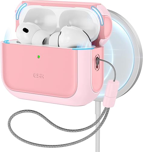 Miniatura 25 de ESR Funda para AirPods Pro 3, compatible con AirPods Pro de 3ª generación (2025), compatible con MagSafe, cubierta de protección completa contra