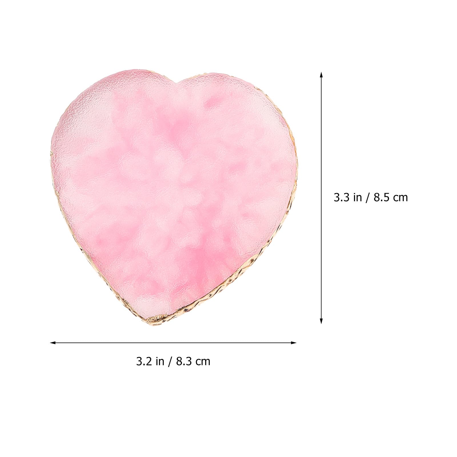 POPETPOP 8pièces Palette De Mélange De Couleurs Pour Présentoir Avec Cœurs Et Transparent Outil Pour Art Des Et Maquillage Cosmétique