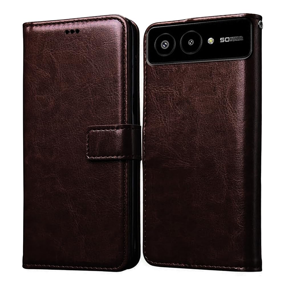 Lava Blaze AMOLED 2 5G Flip Cover - Leather & Stand -1