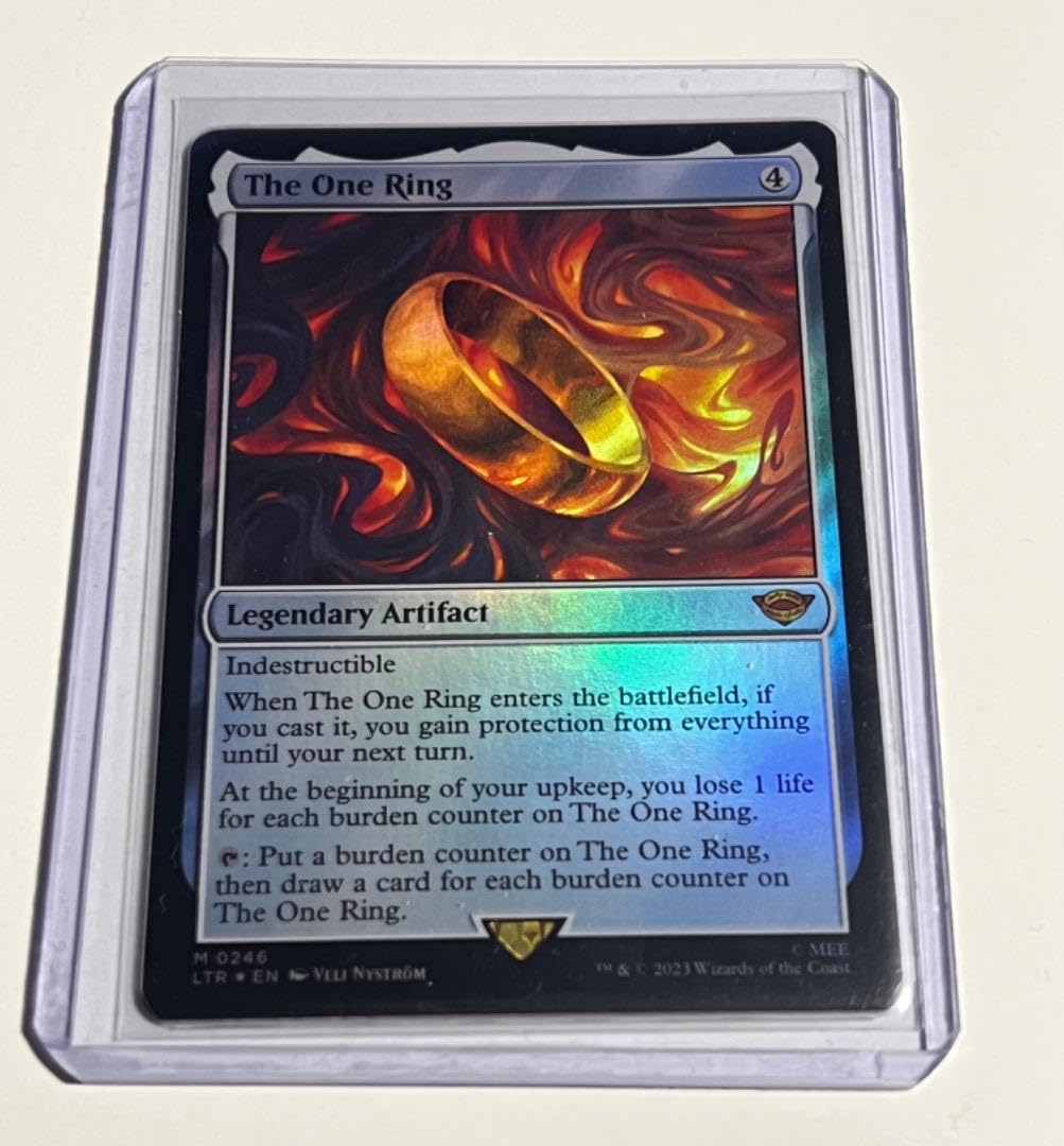 Amazon.co.jp: MTG 一つの指輪 The One Ring 英語版 Foil : おもちゃ