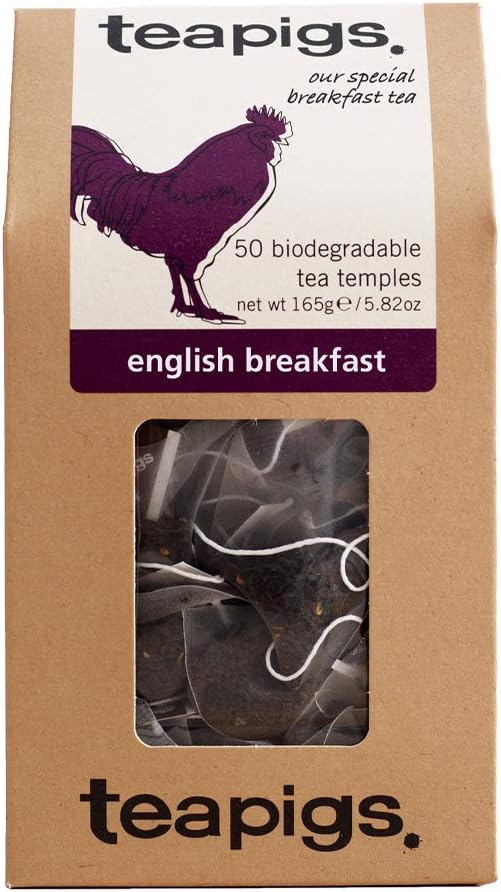 teapigs English Breakfast Tea, 50 Count