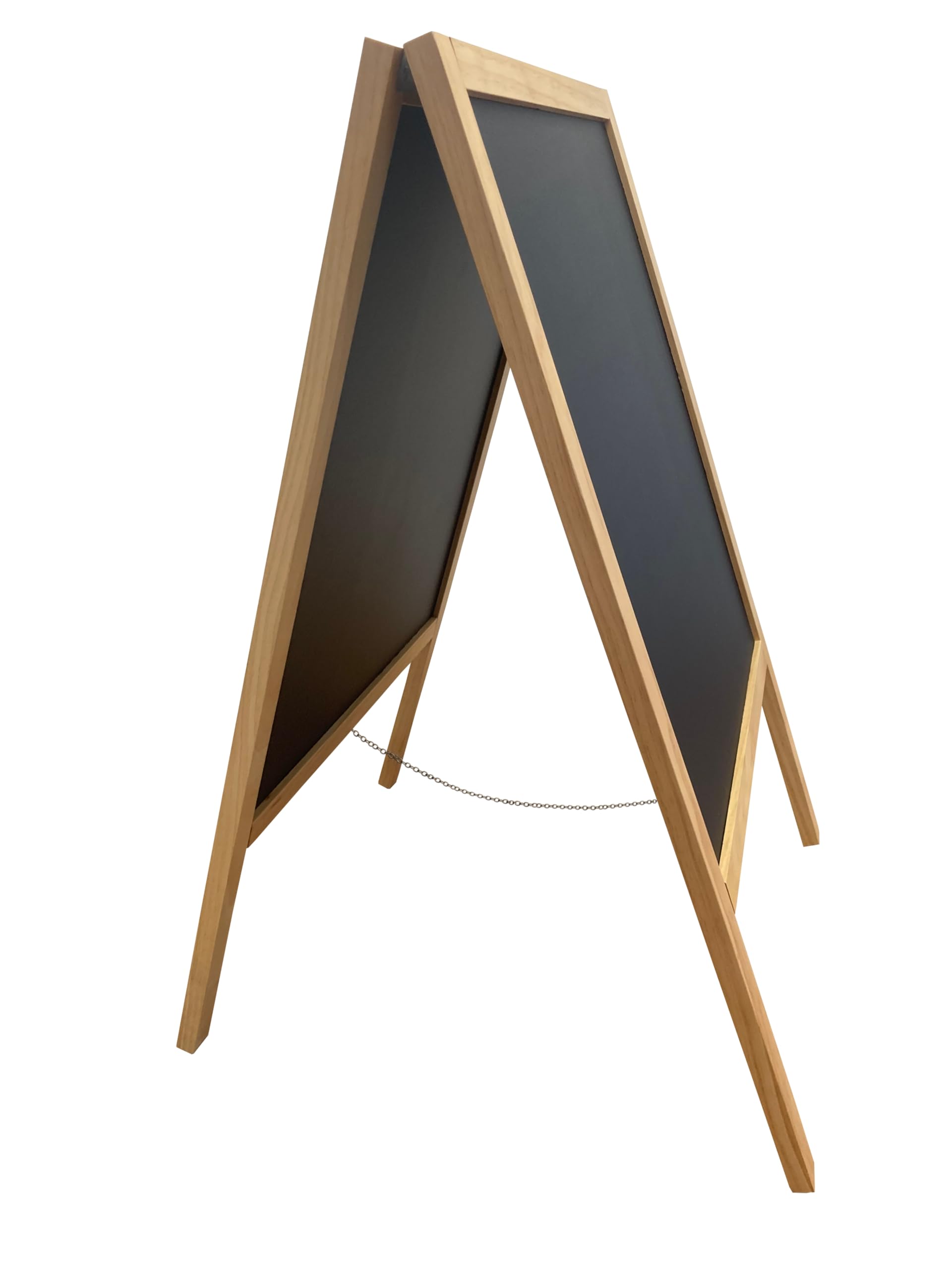 Exacompta - Ref. 81250D – 1 caballete StopTrottoir de pie 53 x 90 cm, pizarra de tiza o fieltro tiza, plegable, para interior o exterior – para promoción menú bar café restaurante
