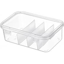 Transparente -Aufbewahrungsbox Transparent