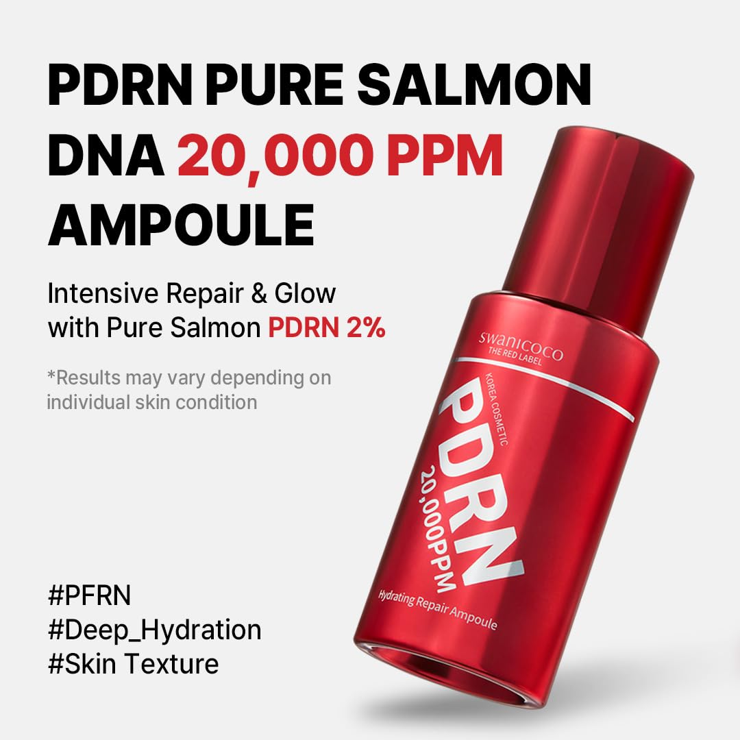 SWANICOCO 20,000ppm PDRN Salmon DNA Serum Ampoule 30ml