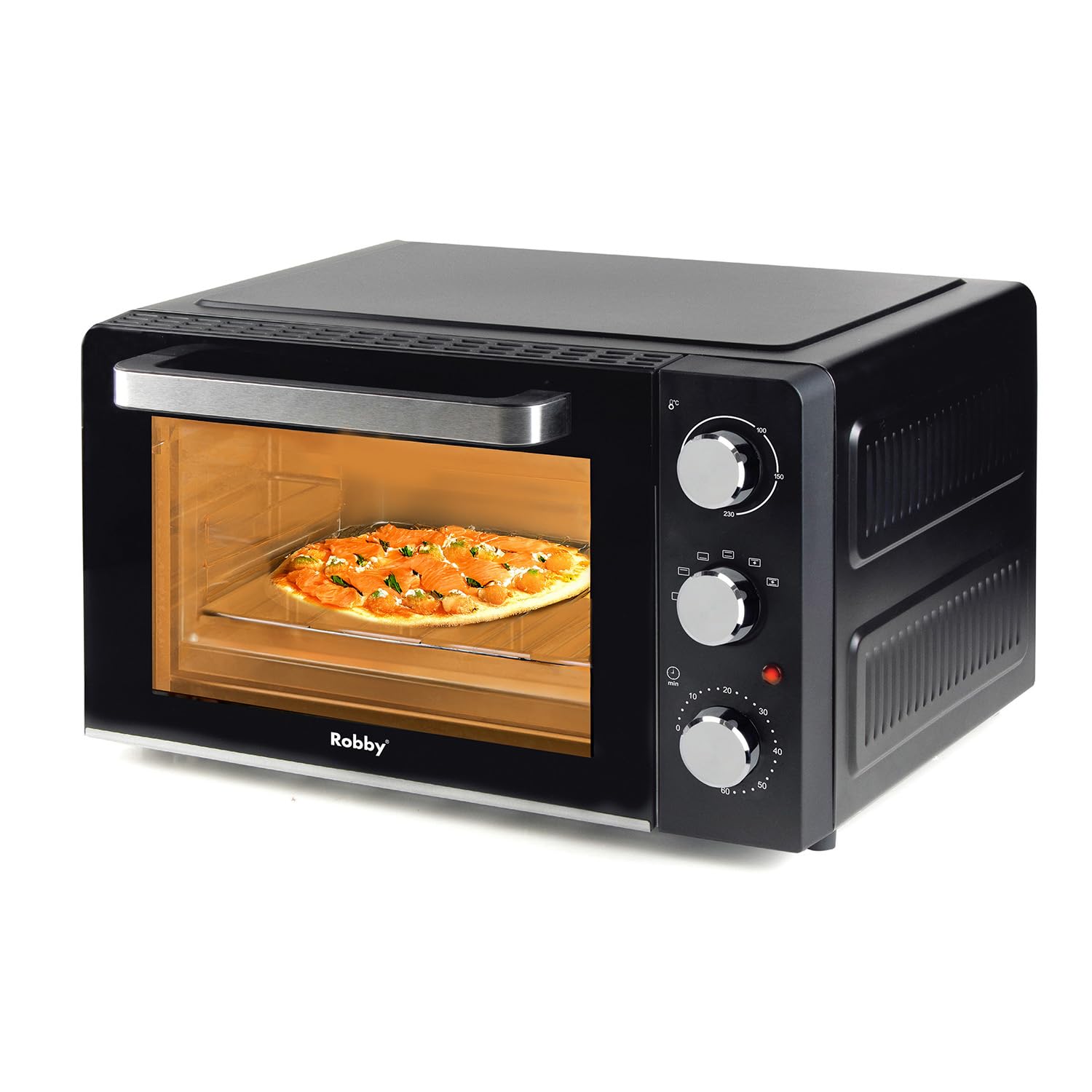 Four chaleur tournante 45l 2000w - lumière - Robby - Romf45b