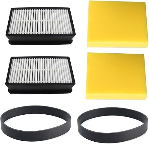 Bissell - Cinturón de repuesto y filtro compatible con correas de vacío de estilos 7, 9, 10, 12, 14, 16 y kits de filtro 1008