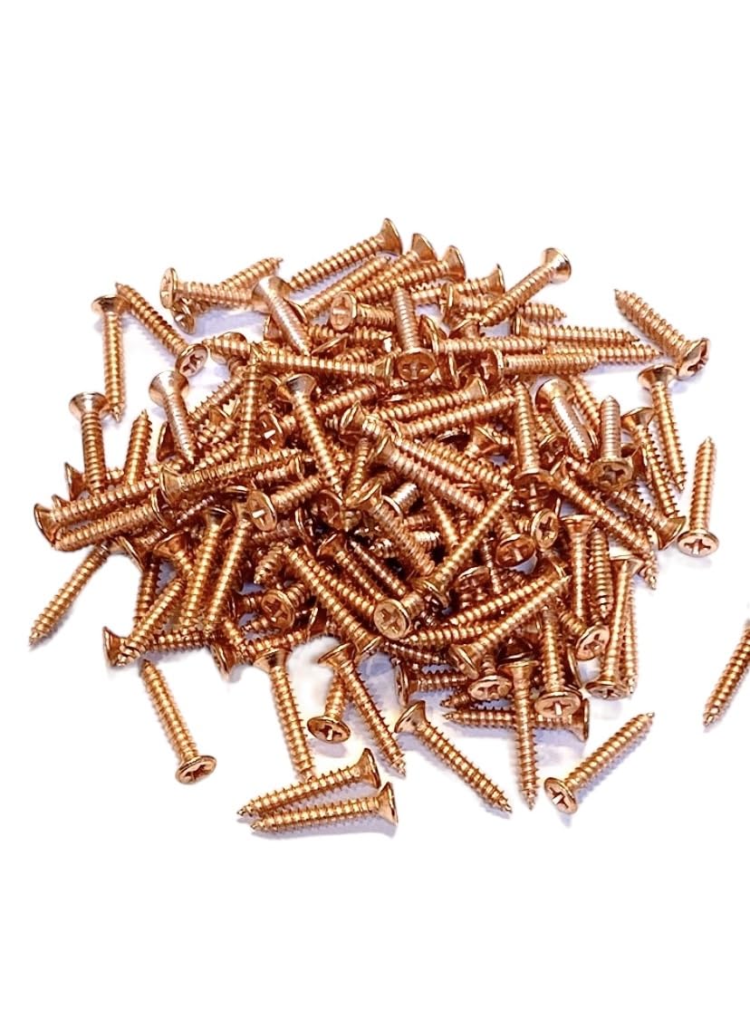 BRASK Steel SELF Tapping Screws CSK Philip Head 19 MM X 4 MM (3/4 INCH) Rose Gold Colour (Pack of 1000 PCS) (B0BT4WNV8N) Amazon Price History, Amazon Price Tracker