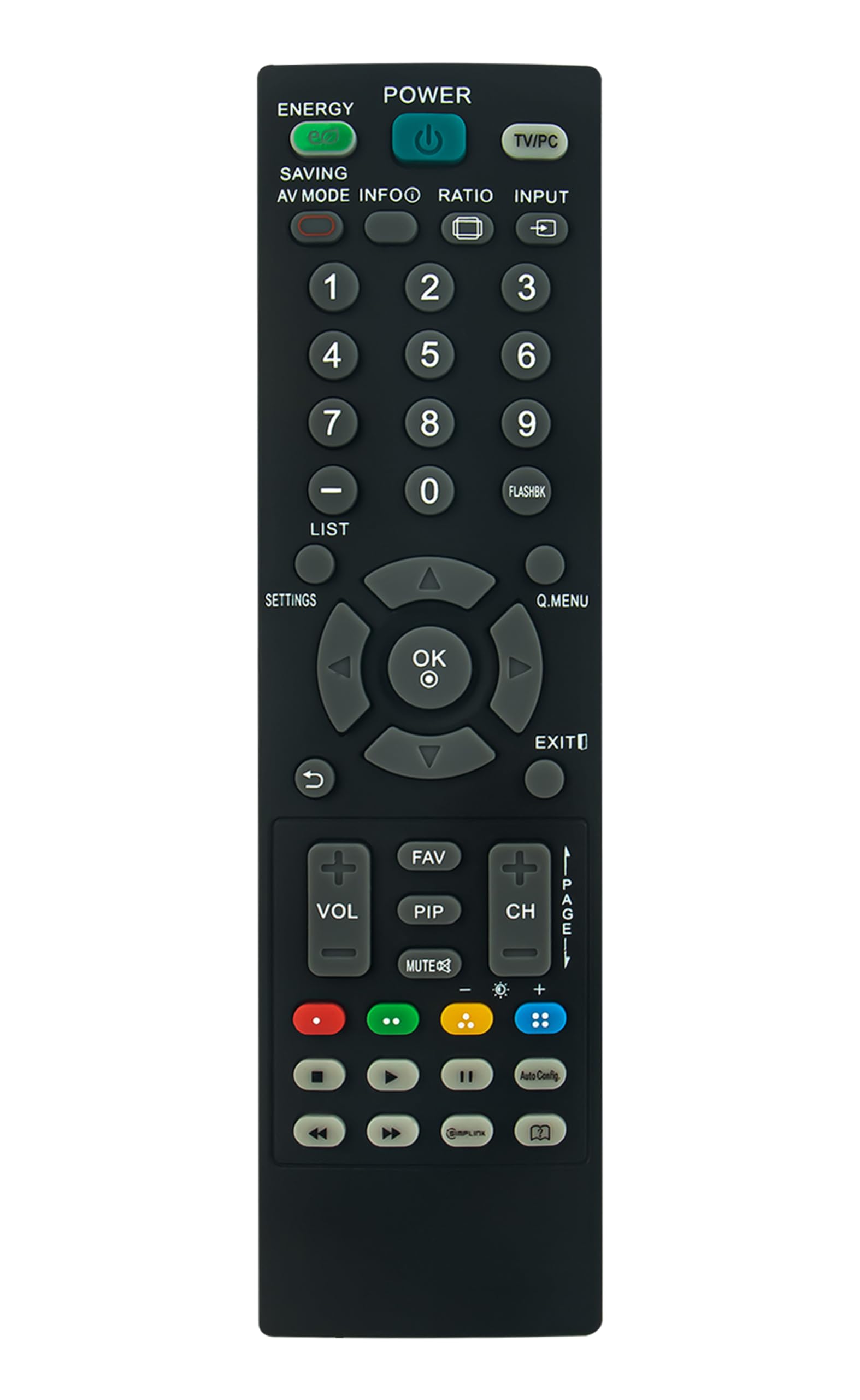 ALLIMITY Telecomando Universale Sostitutivo Per LG TV (AKB73975789) – Plug And Play