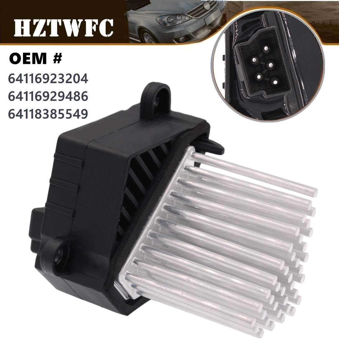 Resistenza del motore del ventilatore del riscaldatore 64116923204 64116929486 64118385549 per BMW E39 E46 X 3 X5