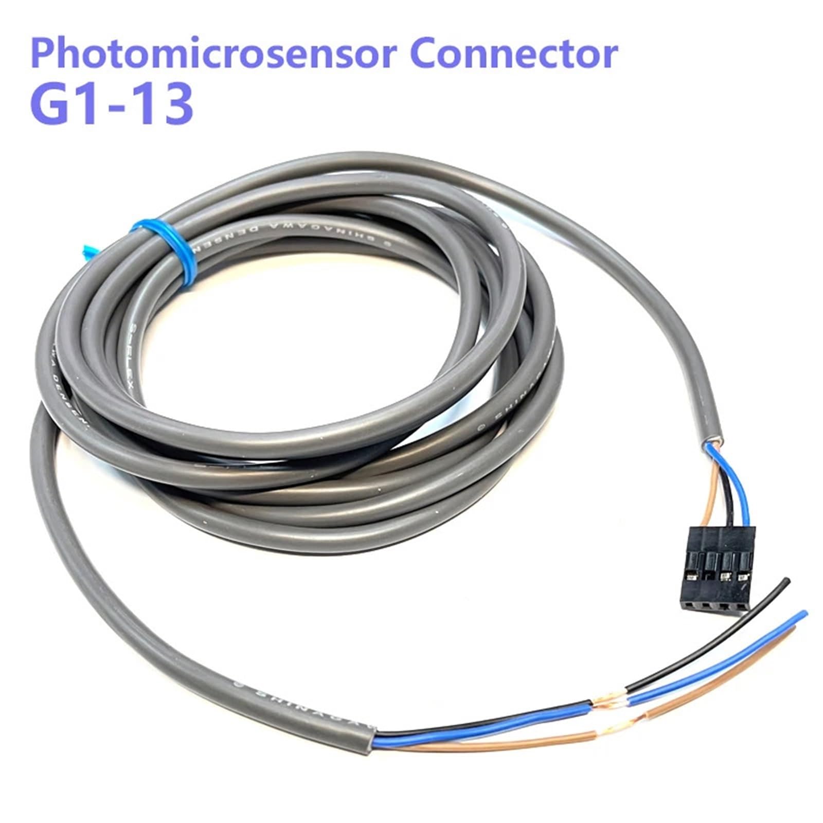 Reflektierender Photomikrosensorschalter NPN Hell-EIN Dunkel-EIN 3-polig 5-24VDC Photomikrosensor-Anschluss mit Kabel GD1-F/T01(GD1-F01N1)