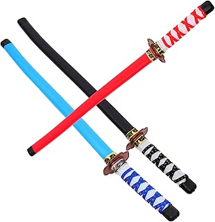 jojofuny Espada De Brinquedo De Plástico Japão Samurai Anime Espada De Samurai Espada De Plástico Adereços Cavaleiro Japonês Katana Brinquedo Para Fingir Jogo Cavaleiro Fantasia Guerreiro