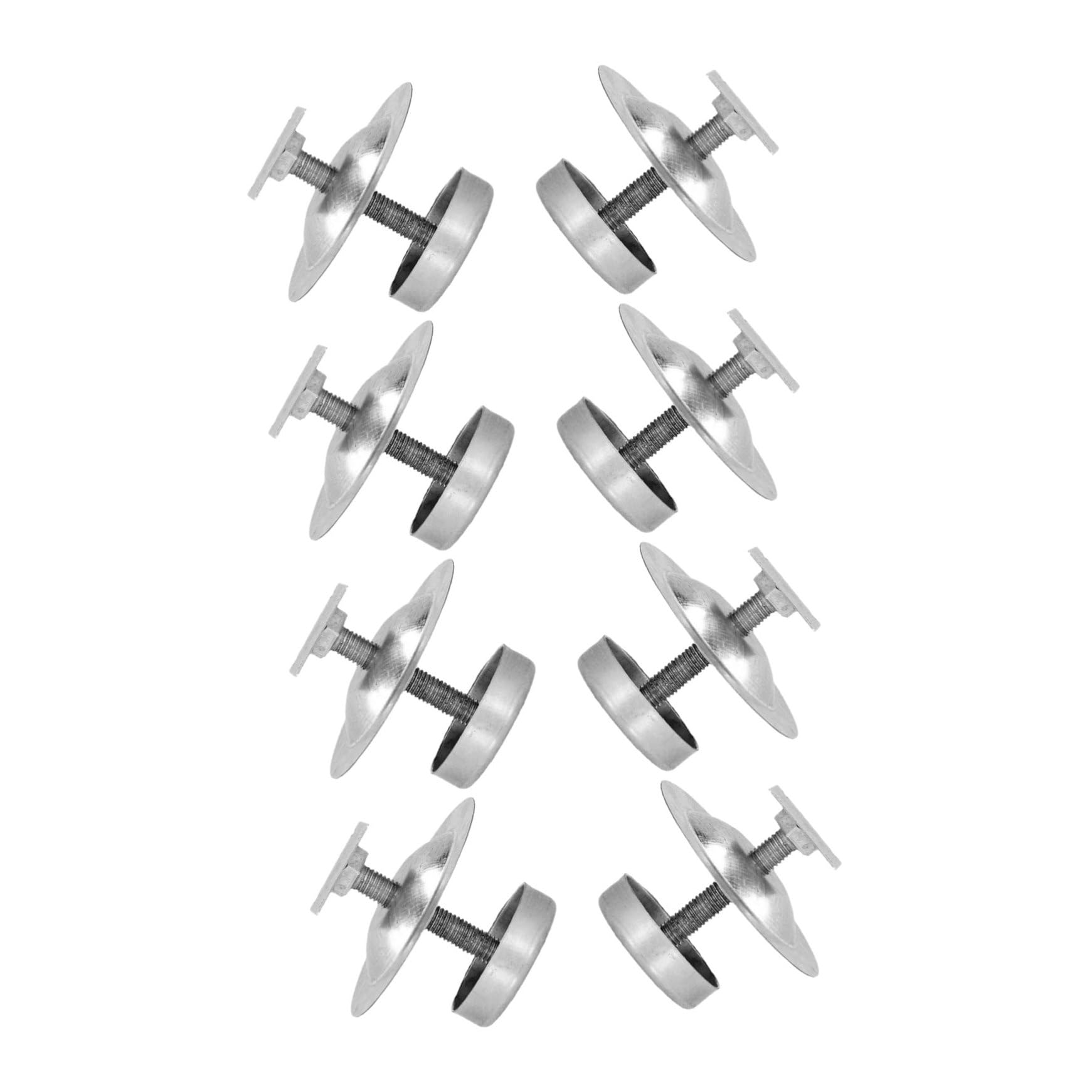 Supporto per Arnia in Acciaio Inox 8 Pezzi Regolabile