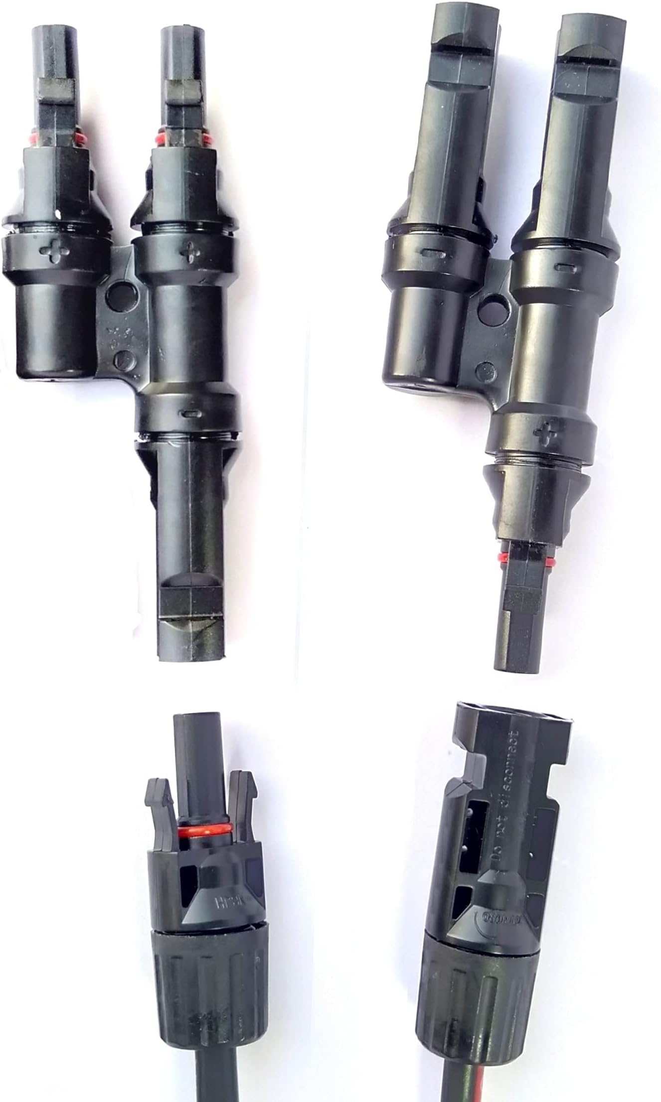 Kenbrook Solar 2 in 1 Solar Branch Connector with Solar Connector (1+1 Pair)