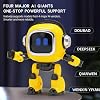 Ai Robot,Emo Robot Toys,AI-Powered Smart Robots,Intelligent Interactive Learning Toy, Learning Educational Interactive Toys,Educational Play & Party Entertainment