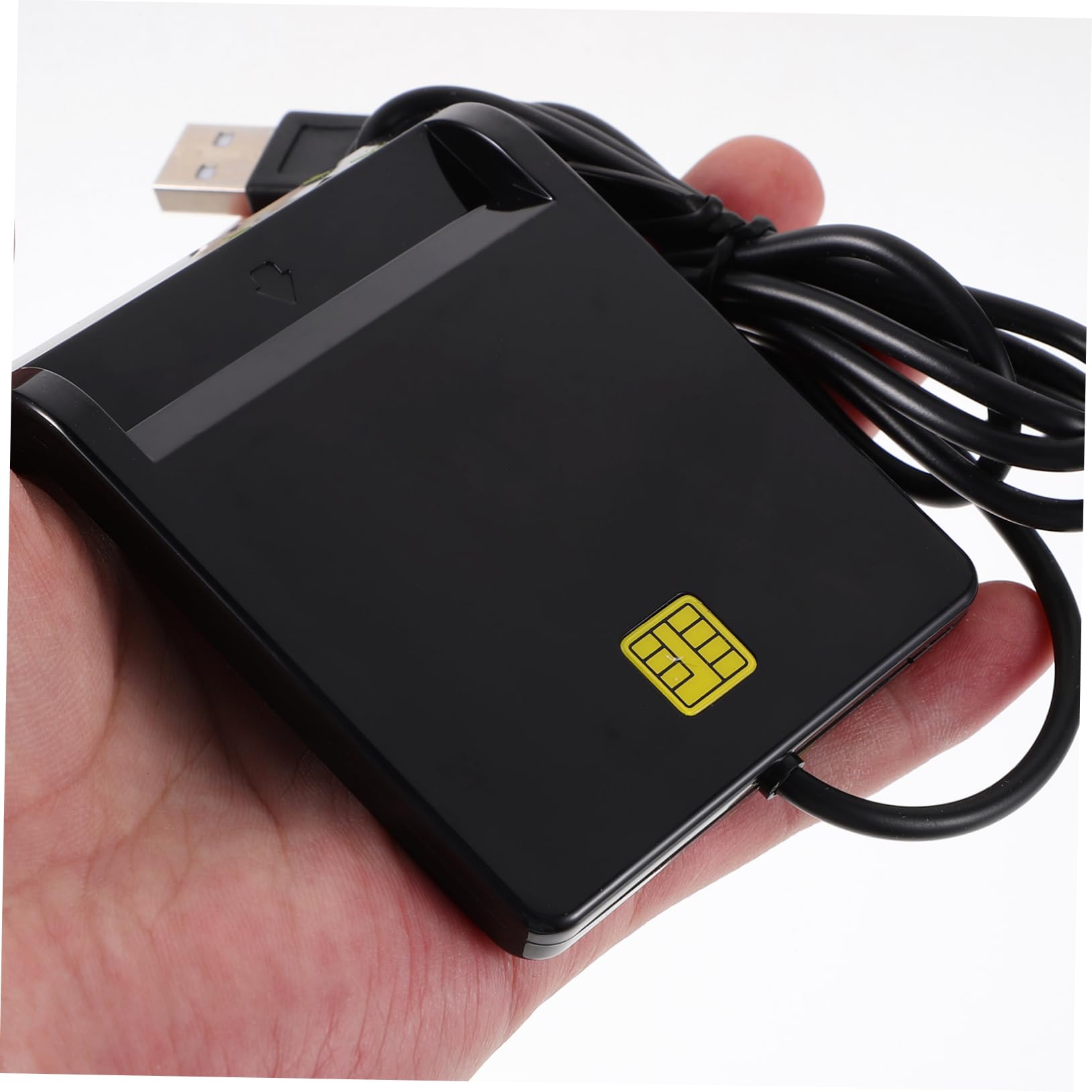 OKUMEYR USB Smart Card Reader for Windows Vista Versatile Compatibility with ATM Ic Id CAC Sim and Portable Efficient Data Transfer Device
