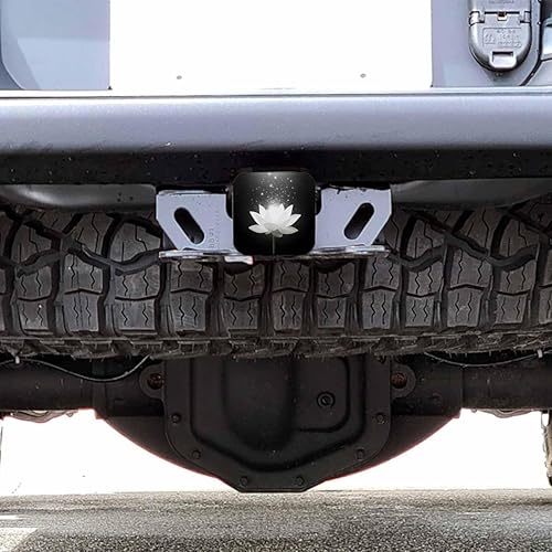 Vista 83 de Funda cuadrada segura para enganche de remolque de 2 pulgadas, Jesus is the Foundation of My Life Faith - Cubierta de enganche trasero para Bible