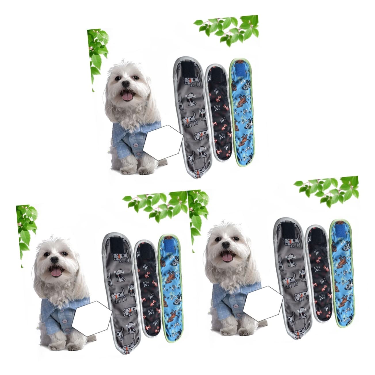 BESPORTBLE 9 Stück 13 Hündin Windel Pet Körperliche Hose Hygieneunterwäsche Für Hunde Hundewindeln Gegen Inkontinenz Hundeunterwäsche Windeln Für Hündinnen Kleine Hundewindeln Hundezubehör