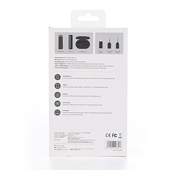 Amazon.co.jp: BOYA by WM3 ワイヤレスマイク Type-C TRRS TRS