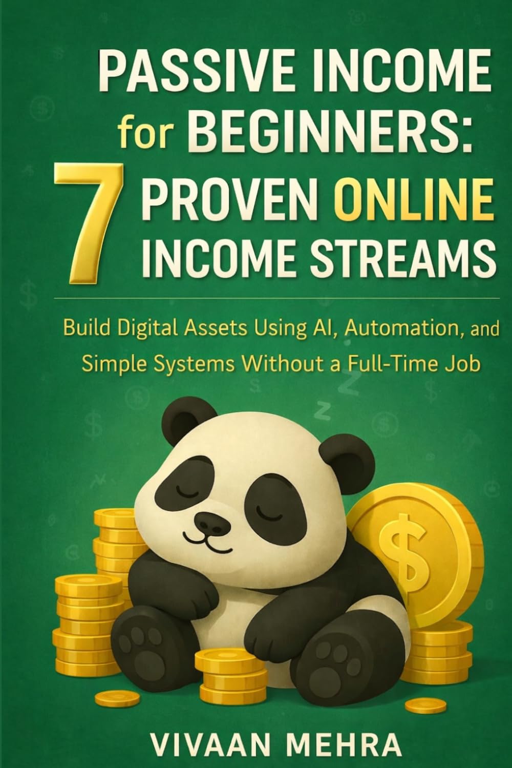Passive Income for Beginners : 7 Proven Online Income Streams: Build Digital Assets Using AI, Automation, and Simple Systems Without a Full-Time Job