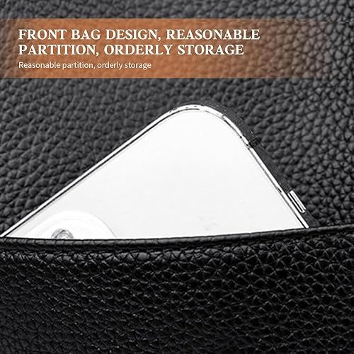 Miniatura 2 de Bolso de hombro para mujer, color sólido, de piel auténtica, bolso de mano de gran capacidad, bolso de viaje, bolso de fin de semana, comprador