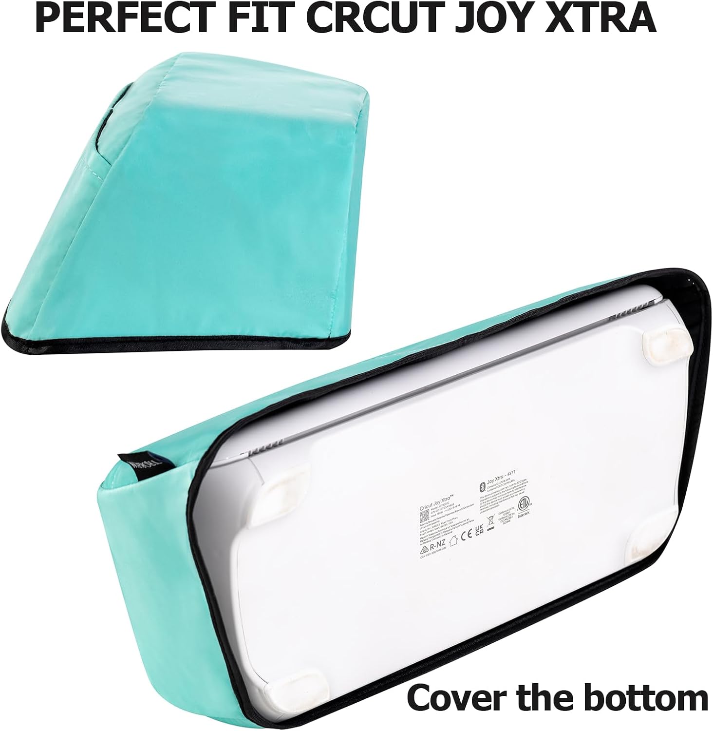 TRO&HOM Dust Cover Compatible with Ccut Joy Xtra Smart Cutting Machine,Cover with Pockets for Crcut Accessories and Tools