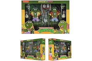 Teenage Mutant Ninja Turtles: Napoleon & Atilla Frog Collectible Action Figure Set