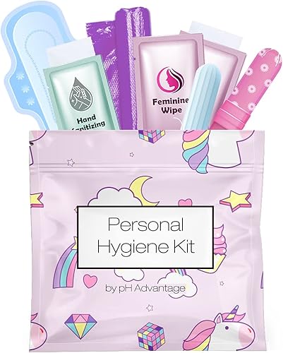 Kit menstrual todo en uno Conveniencia sobre la marcha Paquete de kit de un solo período para viajes, adolescentes y adolescentes Productos de