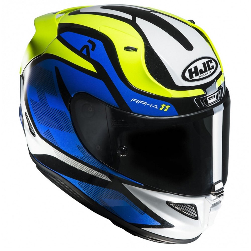 Casco Moto Hjc Rpha 11 Deroka Blu (Xs, Blu) : Amazon.it: Auto e Moto