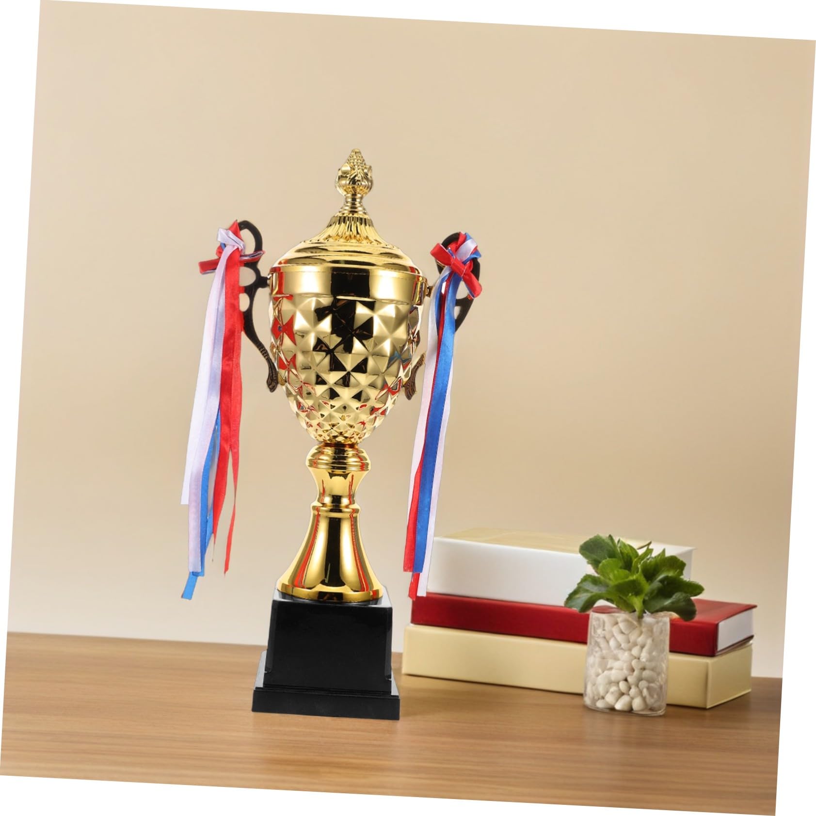 VICASKY Goldene Trophäe Für Sport Metalltrophäe Für Auszeichnungen Wettbewerbe Turniere Mannschaften Fußball Partys Sport Ringen