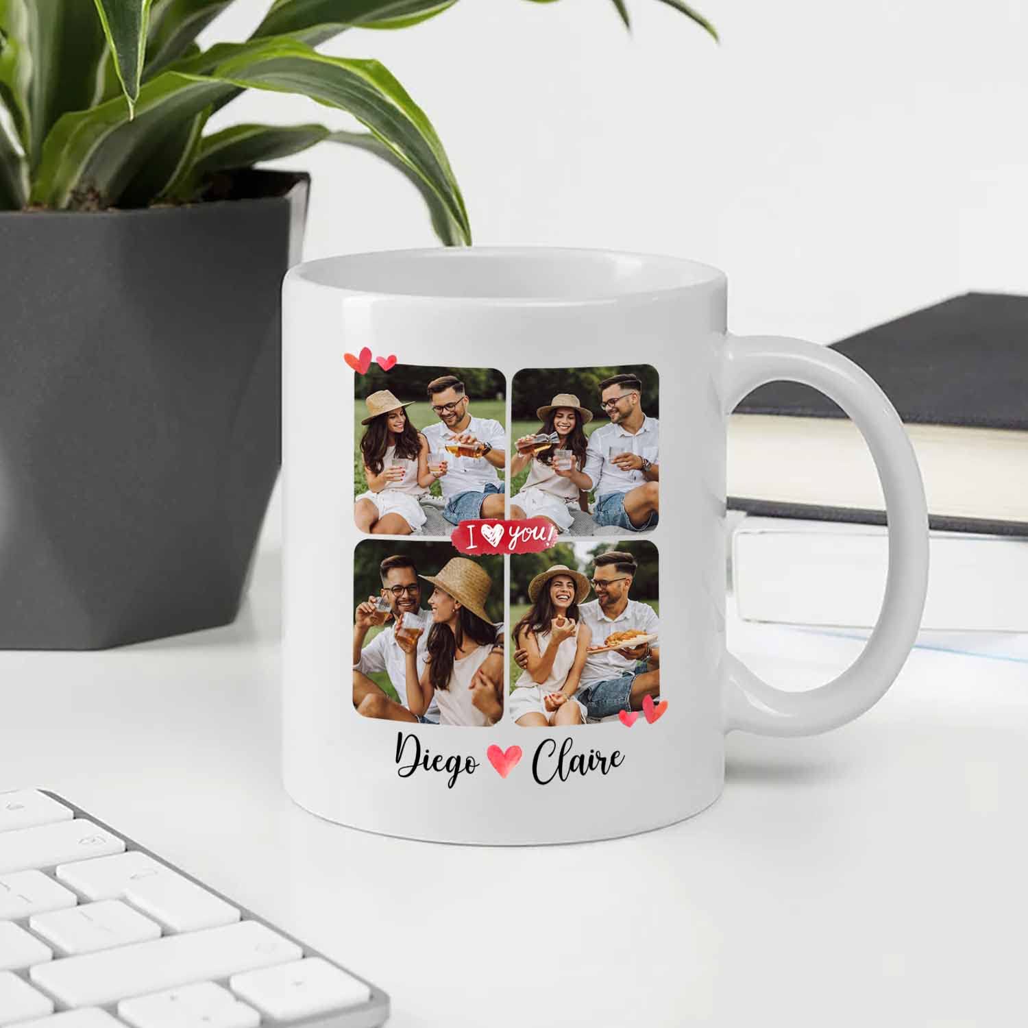 I MET YOU I LIKED YOU I LOVE YOU I'M KEEPING YOU - PERSONALIZE MUG