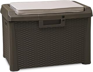 TOOMAX Art. 170 Pillow Compact Box Santorini Plus, 73 x 50.5 x 49.5 cm, Brown