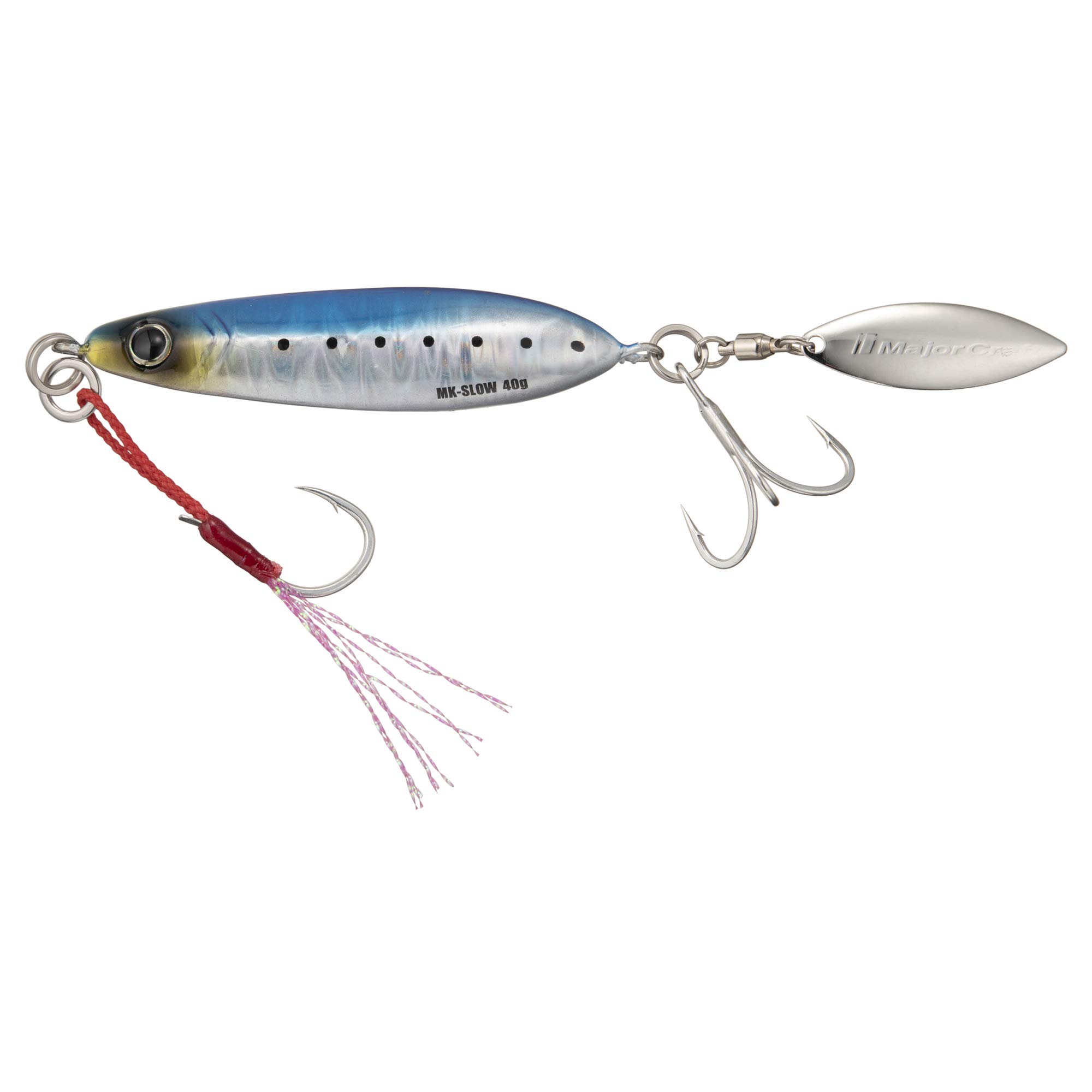Major Craft Maki Jig Slow, Metal Jig, 1.4 oz (40 g), Keimura Sardine #15 Lure