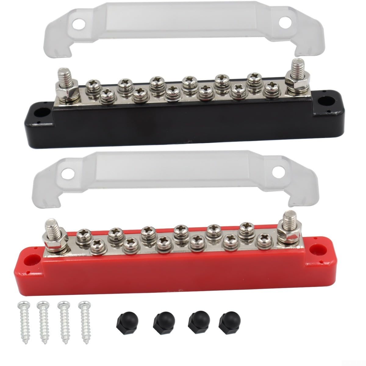 Barra Colectora Cobre 14 Vías 150A 48V DC para Barco(A)