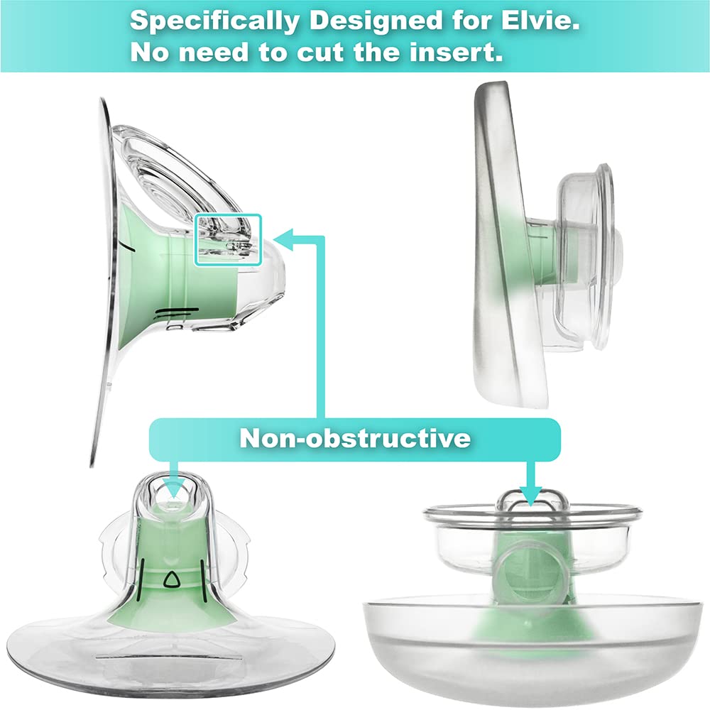 Nenesupply 19mm Flange Inserts Compatible with Elvie Flange Elvie