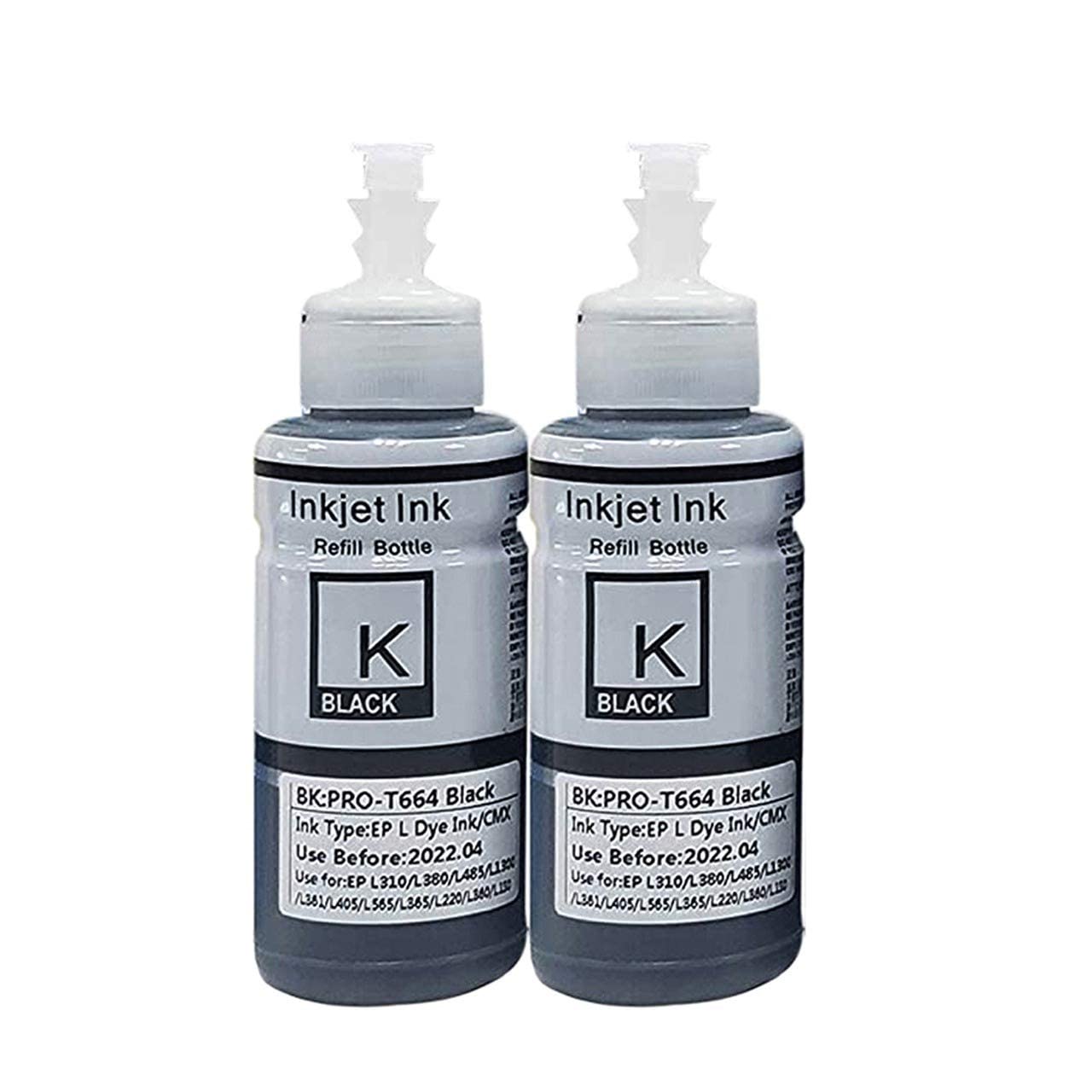 Softly Print 664 Ink Bottle for Printers (Black, Pack of 2) (B07MW2FGW7) Amazon Price History, Amazon Price Tracker