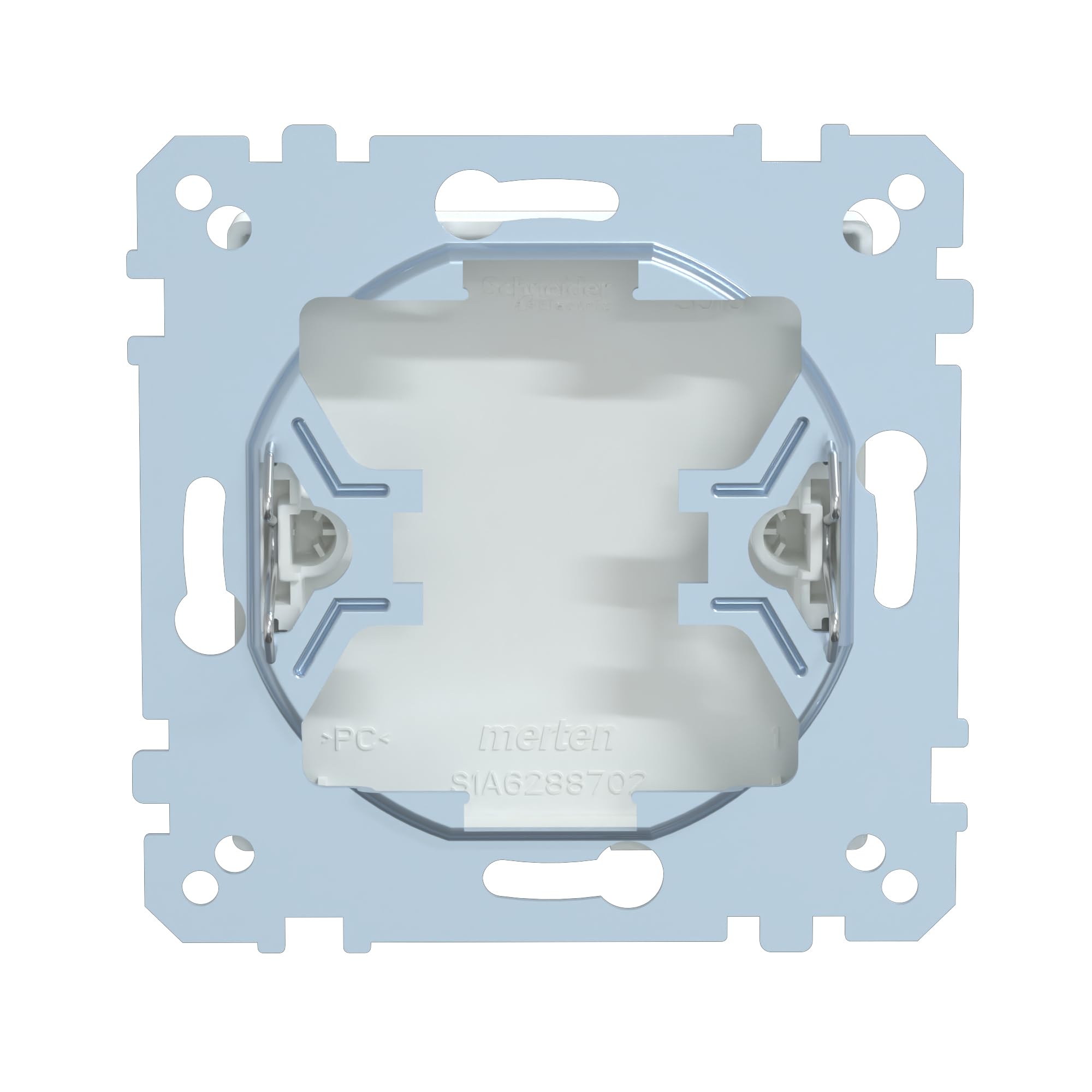 Schneider Electric Merten 391619 Blindabdeckung, polarweiß  