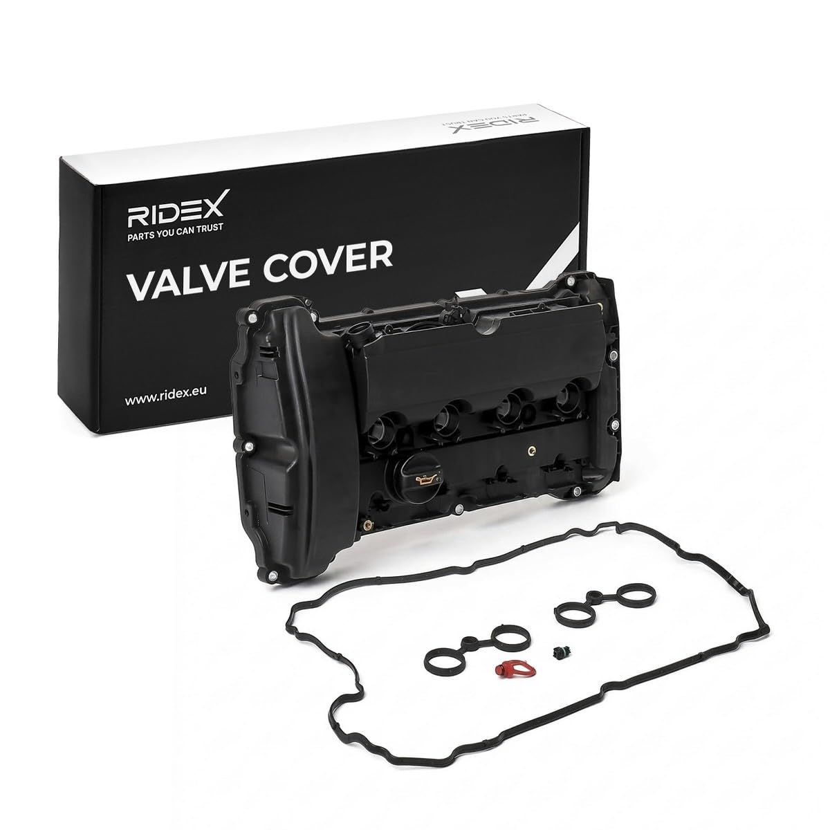 RIDEX 977C0007 Tapa de balancines con junta sin tornillos Compatible con MINI Hatchback R56