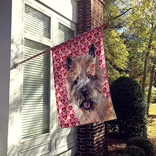Drapeau Norwich Terrier en toile de qualité supérieure SC9710CHF