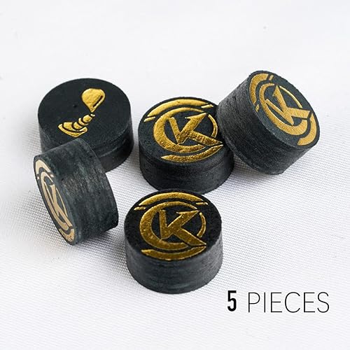 Miniatura 8 de KONLLEN Puntas para taco de billar de billar para billar de billar de 0.551 in, 6 capas, accesorios de billar