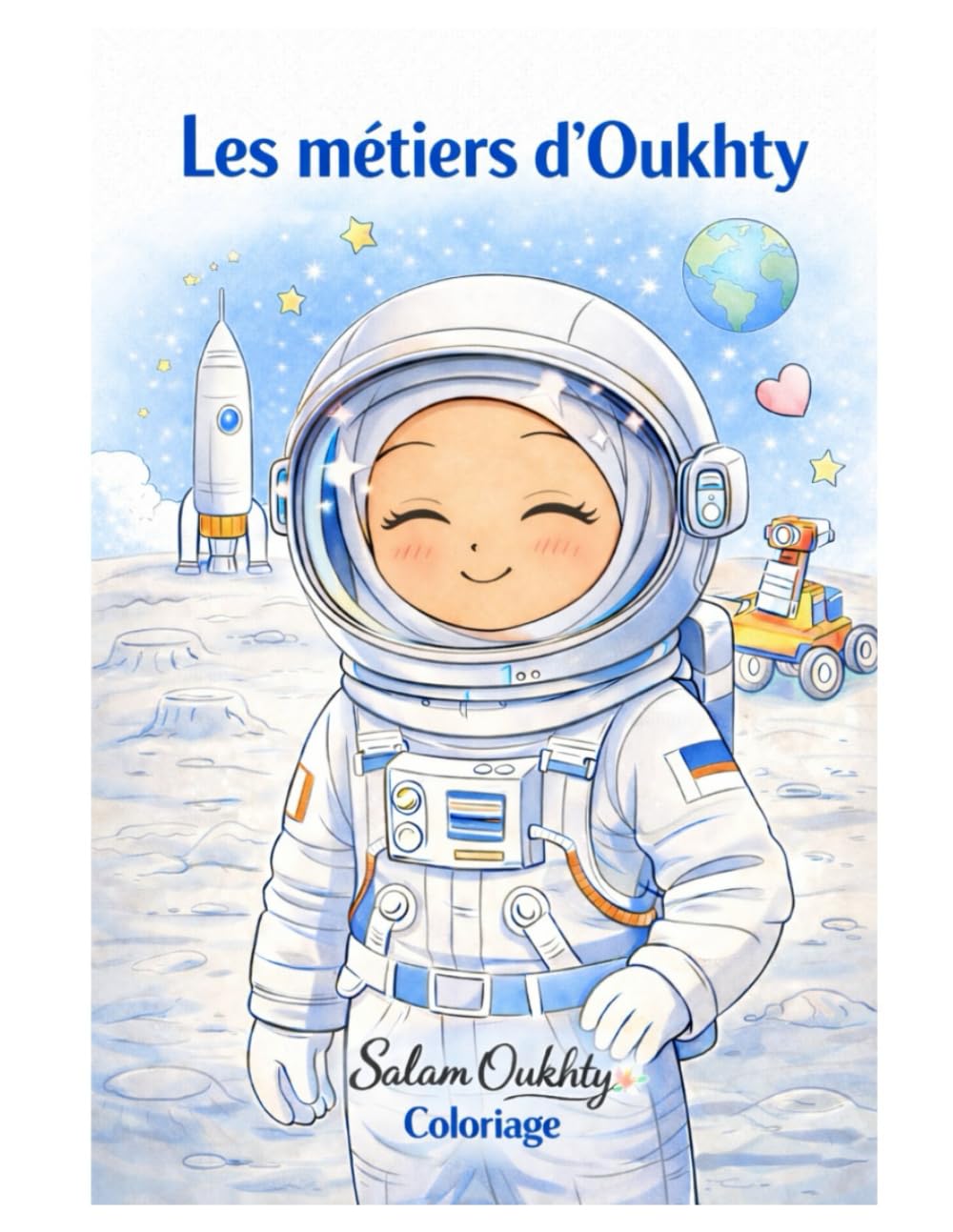 Les métiers d'Oukhty (livre de coloriage pour enfants): Un livre de coloriage inspirant pour les enfants de 4 à 6 ans